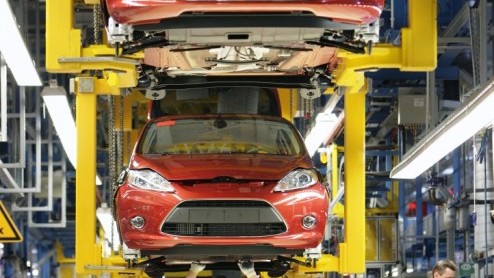 In Keulen viert Ford een heuglijk feit; de nieuwe Fiesta is daar al een miljoen keer van de band gerold. De mijlpaal werd 33 maanden na de introductie bereikt en brengt de totale Fiesta-productie alda