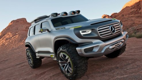 De iconische G-Klasse van Mercedes-Benz is al sinds 1979 op de markt en moet toch echt een keer vernieuwd worden. Met de Energ-G-Force laten de Duitsers zien hoe de toekomstige G-Klasse er uit kn zie