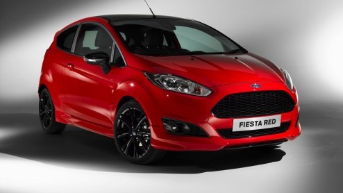 Ford 1.0 EcoBoost 140 pk voor Ford FIesta Red en Black Edition.
