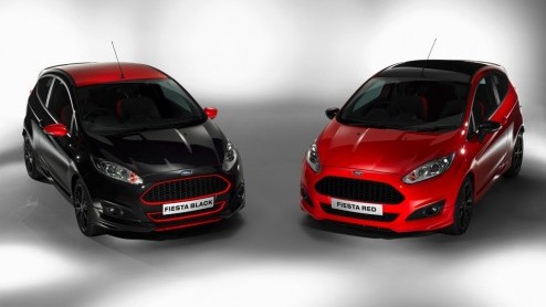 Ford 1.0 EcoBoost 140 pk voor Ford FIesta Red en Black Edition.