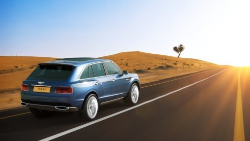 Zo dan, beter heel laat dan nooit, een Bentley SUV. Dit moet 'm ongeveer worden, de EXP 9 F, die zijn debuut maakt op de Salon in Zwitserland. Kern van de zaak: V8 of V12 en modern-klassieke looks. Up