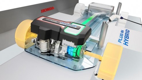 Honda presenteert op de Autosalon van Genve belangrijke studiemodellen en aandrijftechniek. Op de beurs in Zwitserland staat de elektrische EV Concept en een nieuw platform voor plug-inhybride midden