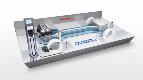 Honda presenteert op de Autosalon van Genve belangrijke studiemodellen en aandrijftechniek. Op de beurs in Zwitserland staat de elektrische EV Concept en een nieuw platform voor plug-inhybride midden