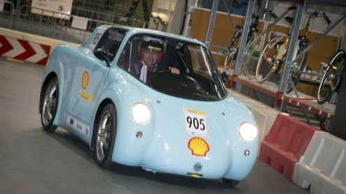 Op de RDM Campus in Rotterdam is het officile startsein gegeven voor de 30e editie van de Shell Eco-marathon Europa.