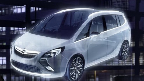 Voor Opel is 2011 een productief jaar. Naast de introductie van de Astra GTC, Ampera en vernieuwde Antara wordt ook de nieuwe generatie Zafira officieel. Een voorproefje daarvan zien we in dit studiem