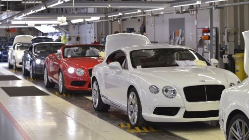 Net als Rolls-Royce kijkt ook Bentley terug op een succesvol 2013. De fabrikant wist vorig jaar 19 procent meer autos te verkopen dan in 2012.