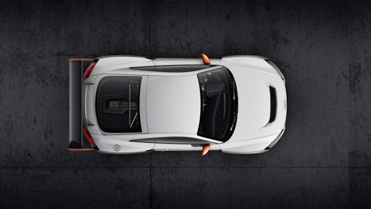 Elektrische turbo, 48V en koolstofvezel voor Audi TT clubsport turbo technology concept car met 2.5 TFSI 600 pk op Wrthersee feestje in Oostenrijk.