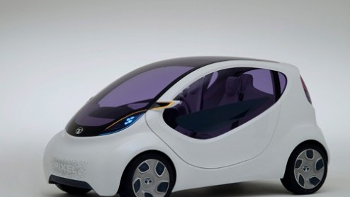 De ultragoedkope Tata Nano lijkt in Europa geen waardig bestaansrecht te krijgen. Tata hoopt met de Tata Pixel de kristische Europeaan wel te kunnen plezieren. Het studiemodel is speciaal voor ons ont