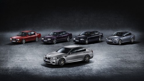 30 jaar BMW M5 wordt gevierd met 30 Jahre M5 jubileumeditie, voorzien van exclusieve details en 600 pk.