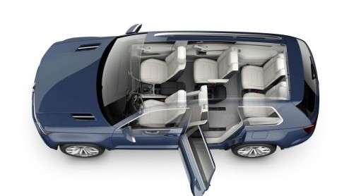 Grote SUVs raken op ons continent langzaam uit de gratie. In de VS en Canada daarentegen kan het niet groot genoeg zijn. Reden voor Volkswagen om naar Detroit af te reizen met deze CrossBlue Concept,