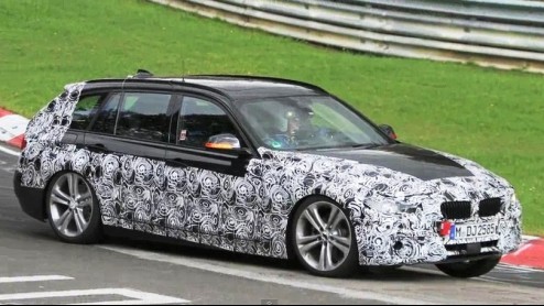 Nu het doek van de nieuwe BMW 3 Serie is verwijderd kunnen we meteen onze zinnen gaan zetten op de Touring. De populaire carrosserievariant komt in het najaar van 2012 op de markt en rijdt nog steeds 