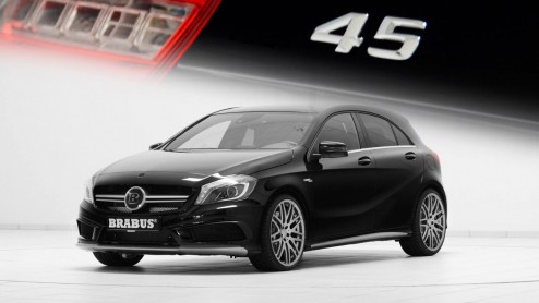 BRABUS tuning voor Mercedes A45 AMG en CLA 45 AMG naar 400 pk en 500 Newtonmeter.