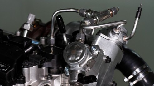 Volvo High Performance Drive-E Concept vertegenwoordigt 2.0 liter turbomotor met 450 pk dankzij Triple Boost techniek.