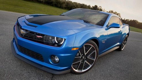 Volgend jaar introduceert Chevrolet de Camaro Hot Wheels Edition. De speciale uitvoering zag het licht op de SEMA Show in Las Vegas en gaat gelimiteerd in productie. Update: En komt ook naar Nederland