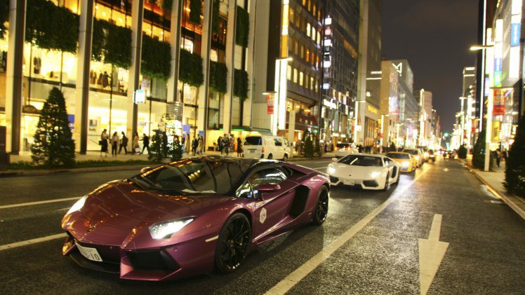 De 50-jarige aanwezigheid op de Japanse markt werd door Lamborghini afgelopen vrijdag feestelijk gevierd in de Japanse hoofdstad.