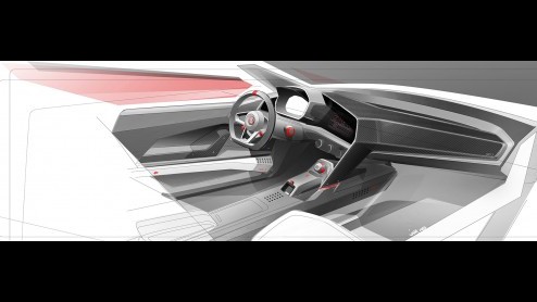 Volkswagen pakt tijdens Worthersee 2013 uit met een beestachtige Golf Design Vision GTI. Dankzij 3.0 V6 TSI goed voor 503 pk!