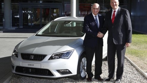 Seat neemt gigantische zonne-installatie in gebruik met 53.000 zonnepanelen voor de fabriek in Martorell.