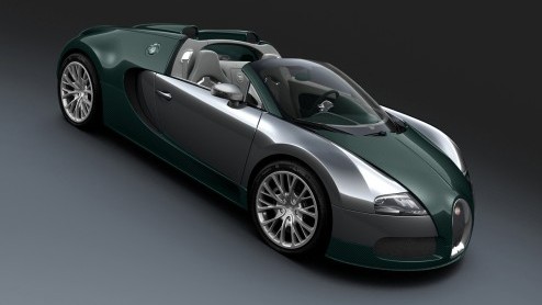 De Dubai Auto Show - ja, die bestaat ook - wordt op niveau opgevrolijkt met drie speciale Bugatti Grand Sport Veyron's. Net als in 2009 steelt het trio de show door in een bijzondere kleurstelling en 