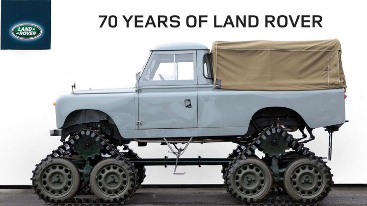 Land Rover bestaat 70 jaar en dat wordt gevierd met een uitgebreide video.
