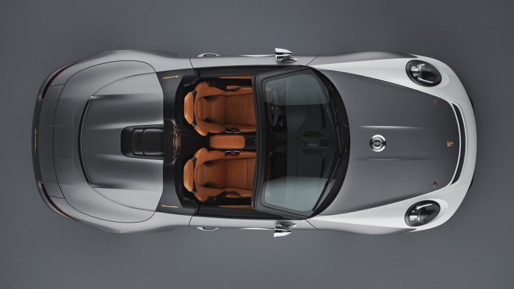 Porsche maakte de 911 Speedster Concept als cadeau voor 70-jarig bestaan.