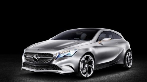De Mercedes-Benz A-Klasse staat op het punt te worden opgevolgd. Op de autotentoonstelling van Sjanghai staat een voorproefje in de vorm van de Concept A-Class, voorzien van een 210 pk sterke motor en