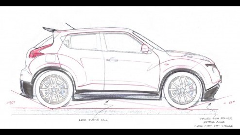 De Japanners slaan op hol?! Nissan ontwikkelt momenteel een Juke met de 3.8 liter V6 twinturbo uit de GT-R die dan de toepasselijke naam Juke-R meekrijgt. De eerste tests staan gepland voor november. 
