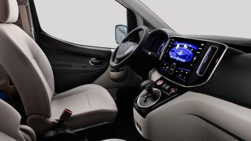 Nissan heeft in Detroit de LEAF onder de busjes voorgesteld. De e-NV200 Concept biedt dezelfde ruimte als z'n conventionele broer en is gericht op zakelijk gebruik.
