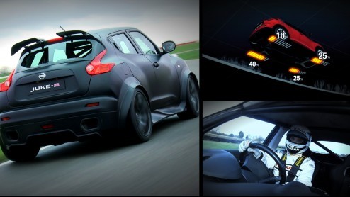 Nissan stuurt nog maar even een persbericht met droge cijfers die bevestigen dat de Juke-R werkelijk een monster is. Met genen van de GT-R is de kleine crossover loeisnel en zit je binnen vier tellen 
