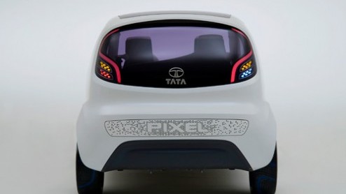 De ultragoedkope Tata Nano lijkt in Europa geen waardig bestaansrecht te krijgen. Tata hoopt met de Tata Pixel de kristische Europeaan wel te kunnen plezieren. Het studiemodel is speciaal voor ons ont
