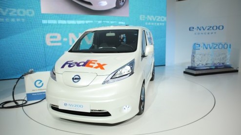 Op de komende Ecomobiel, de vakbeurs voor duurzame mobiliteit (9 en 10 oktober 2012), toont Nissan de e-NV200 Conceptcar. Deze elektrische bedrijfsauto is het tweede elektrisch aangedreven model dat N