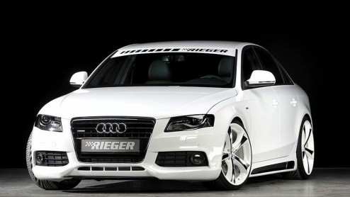 Tuningfirma Rieger heeft de Audi A4 in een sneller pak gehesen. De drieliter diesel kreeg nog meer pit en ook werd de carrosserie voorzien racy looks. Wel eens 610 Nm mogen ervaren? Voor deze A4 is el