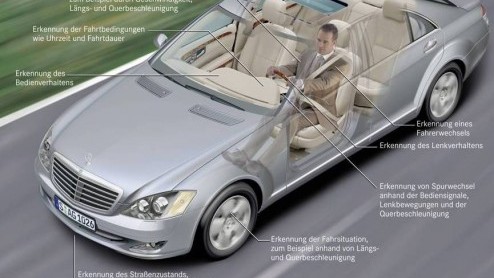 Dode hoek detectie, rijstrookdetectie, adaptieve cruise control, je kunt het zo gek niet bedenken of het is al uitgevonden. Allemaal bedoeld om de veiligheid in en om de auto te verhogen. Mercedes gaa