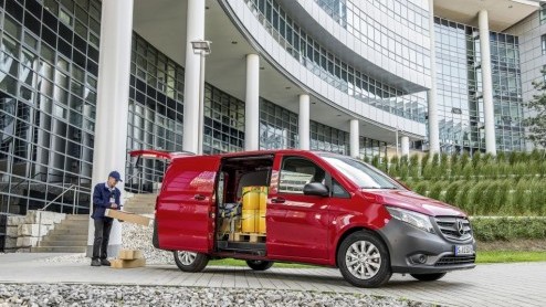 Nieuwe Mercedes Vito is onthuld en komt eind 2014 op de markt met voor-, achter- of vierwielaandrijving.