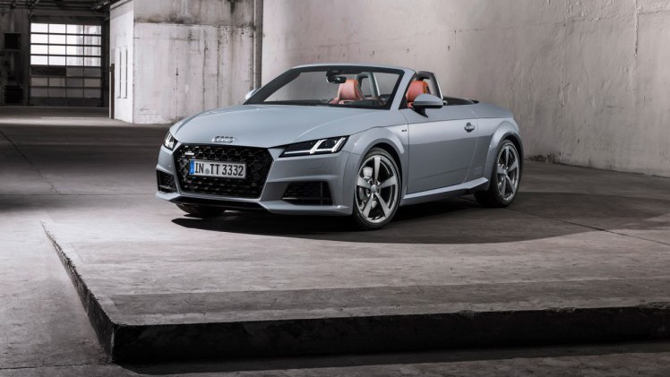 Audi geeft de TT een facelift en brengt na 20 jaar een 20 years uitvoering.