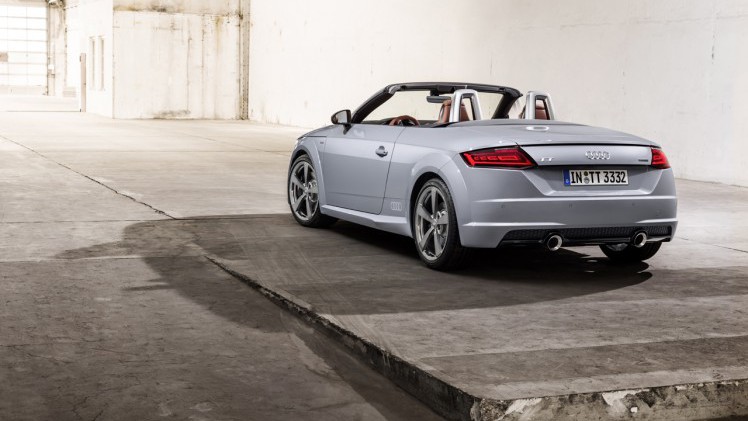 Audi geeft de TT een facelift en brengt na 20 jaar een 20 years uitvoering.