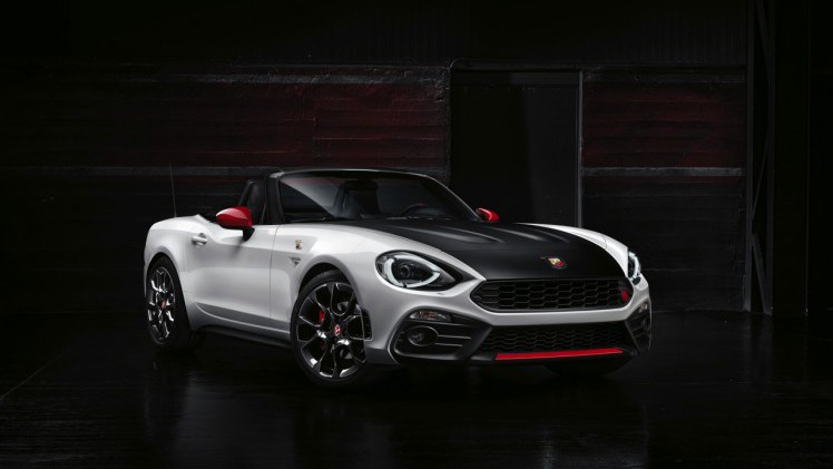 De Abarth 124 Spider is er klaar voor met zijn debuut op de Autosalon van Geneve.