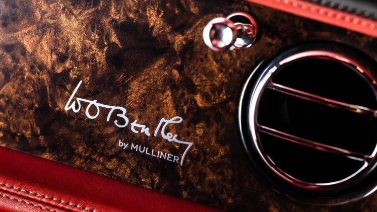 Bentley bouwt 100 exemplaren van de Mulsanne W.O. Edition voor haar 100-jarig bestaan.
