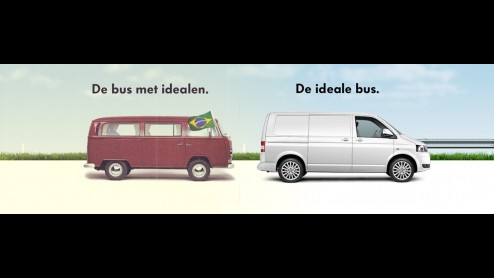 Speciaal T2 afscheidspakket voor nieuwe Transporter van Volkswagen.