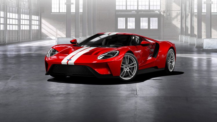 De eerste 500 exemplaren van de Ford GT gaan nu in de verkoop. Liefhebbers kunnen zich inschrijven bij FordGT.com