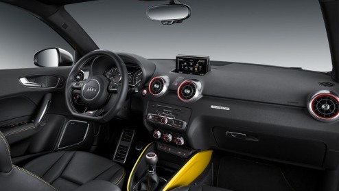 Teaser Audi S1 2.0 TFSI 230 pk, met A1 facelift.