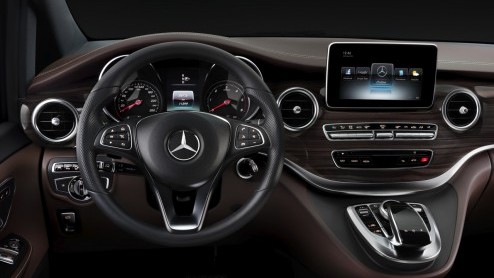 Mercedes presenteert alvast een stukje van de nieuwe V-Klasse en VIano, de Mercedes onder de busjes.