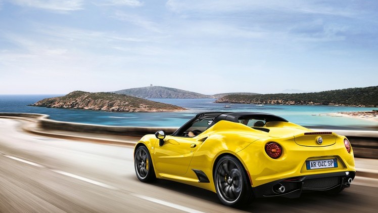 Prijzen Alfa Romeo 4C Spider beginnen bij 81.550 euro.
