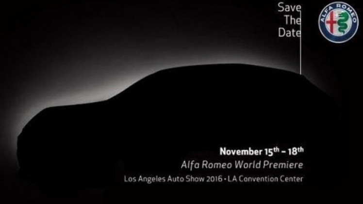 Alfa Romeo komt met SUV. Hij heet officieus Stelvio en wordt op 15 november onthuld in Los Angeles.