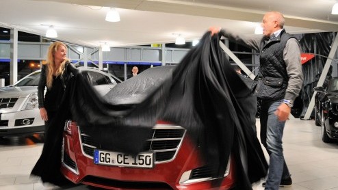 De Cadillac CTS is op Nederlandse bodem gearriveerd. Gisteravond werd officieel het doek getrokken van de nieuwe sedan tijdens een onderonsje bij de Cadillac-importeur.
