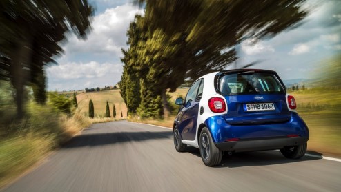 Nieuwe smart fortwo model 453 en forfour onthuld in Berlijn. Alle details nieuwe smart modellen.