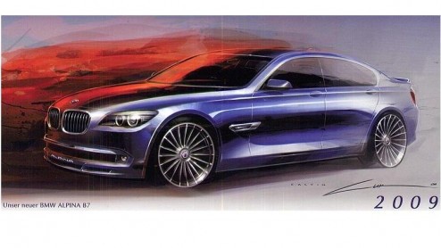 Alpina heeft er zin in. De BMW-specialist heeft na het zien van de nieuwe 7-serie een eigen digitale interpretatie gemaakt van het Beierse vlaggenschip, ook wel B7 genoemd.