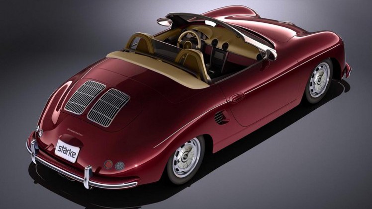 Het Amerikaans Strke bouwt een Porsche 356 replica op basis van een eerste generatie Boxster.