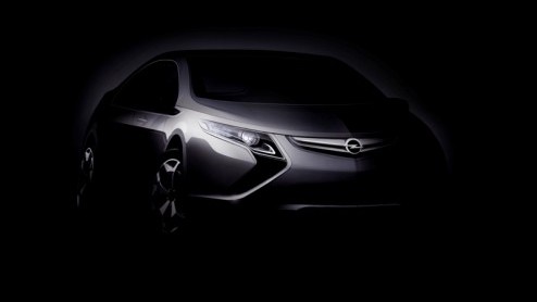 De stroom van elektrische autos blijft aanhouden. Nu ie het de beurt aan Opel, die de elektrisch aangedreven Ampera zal tonen op de Autosalon van Genve. Het is een volledig elektrische auto die zijn