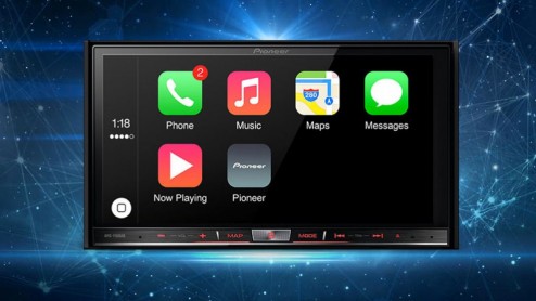 Pioneer introduceert Apple CarPlay functionaliteit vanaf zomer 2014.