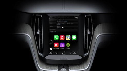 Apple CarPlay brengt iOS naar de auto. Volvo trapt er mee af in de nieuwe XC90.